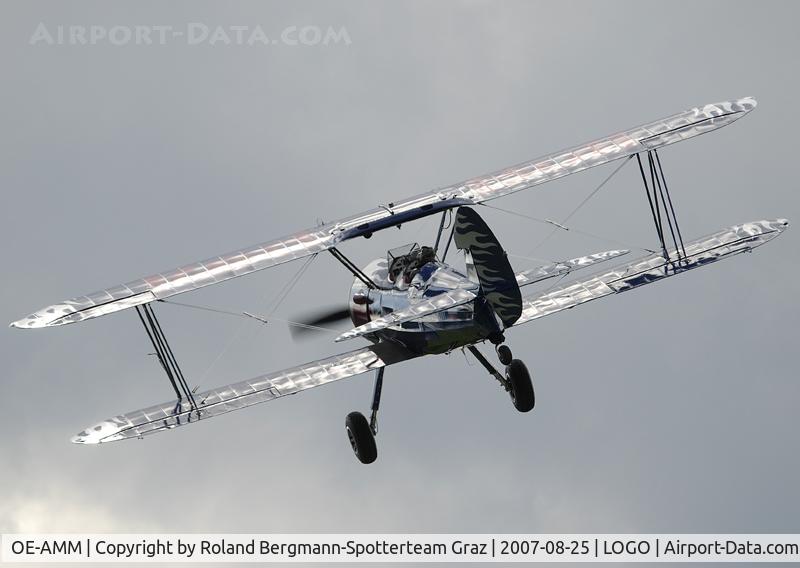 OE-AMM, 1943 Boeing E-75 (PT-13) Stearman C/N 75-5032, Boeing E75