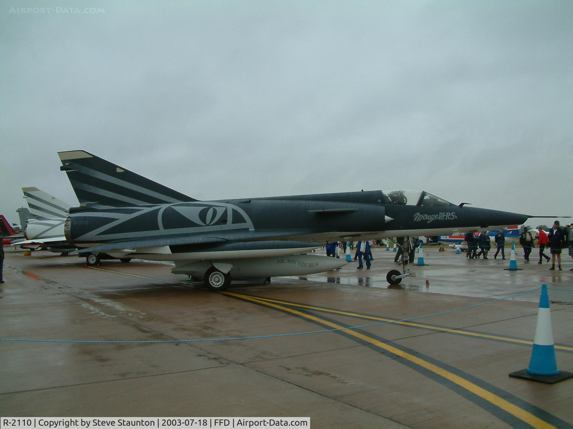 R-2110, Dassault Mirage IIIRS C/N 17-26-142/1036, Royal International Air Tattoo 2003