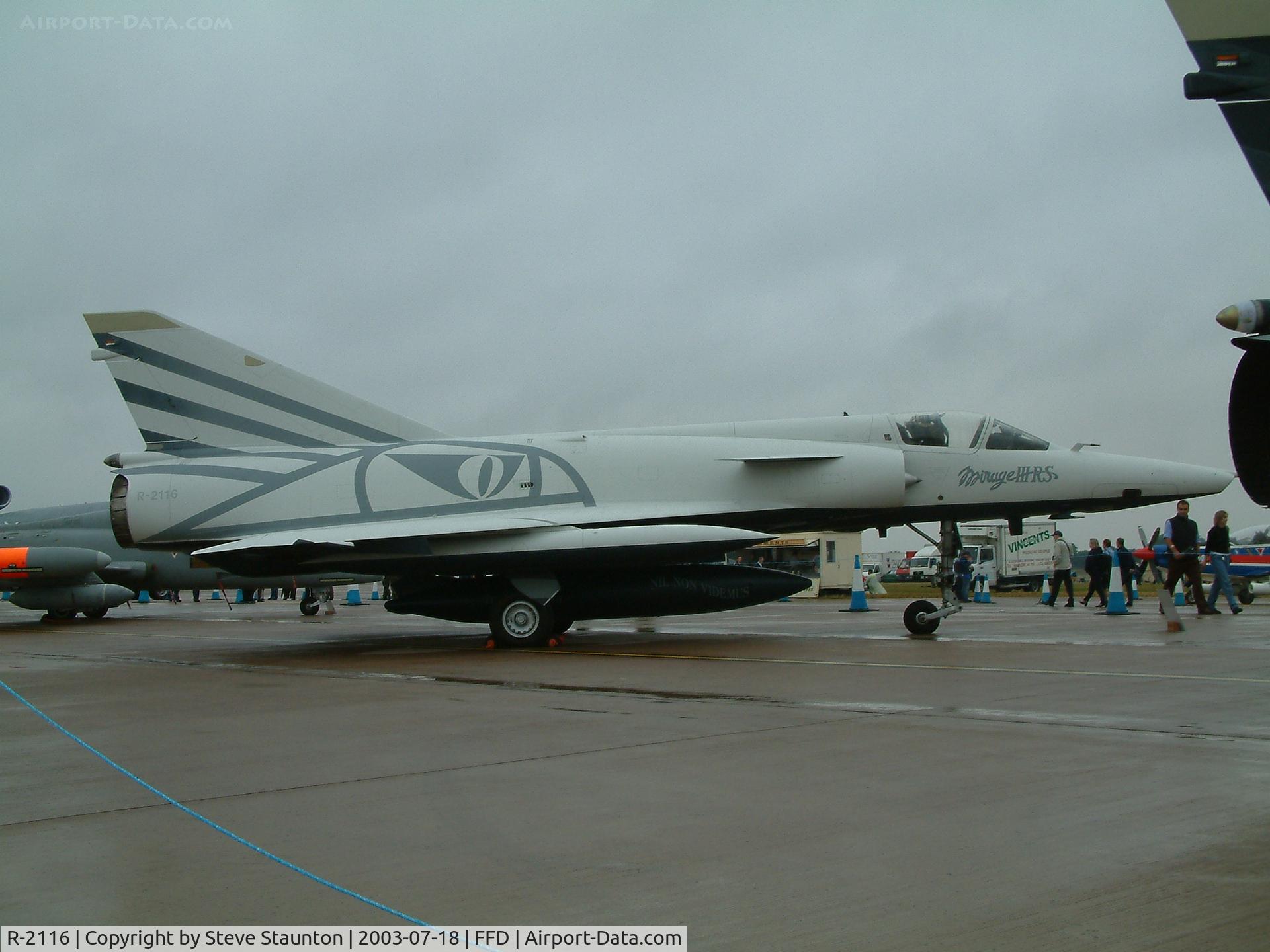 R-2116, Dassault Mirage IIIRS C/N 17-26-148/1043, Royal International Air Tattoo 2003