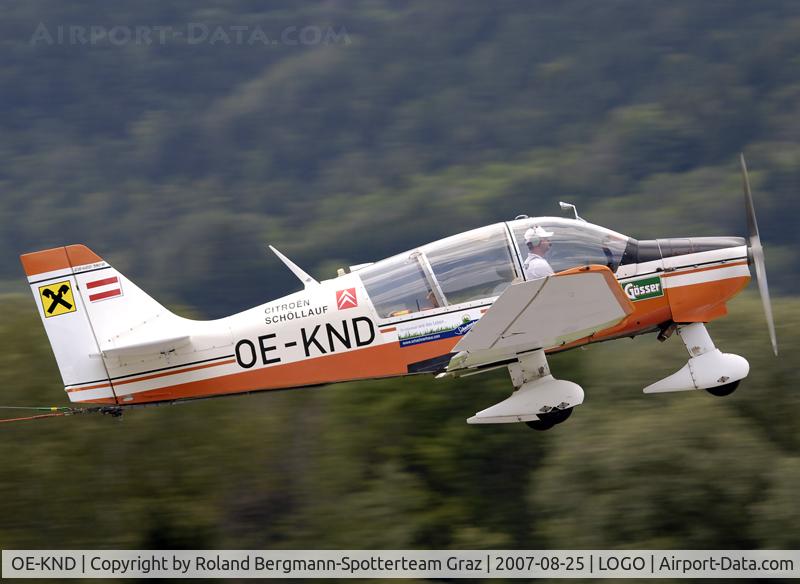 OE-KND, Robin DR-400-180R Remorqueur Regent C/N 834, Robin DR 400