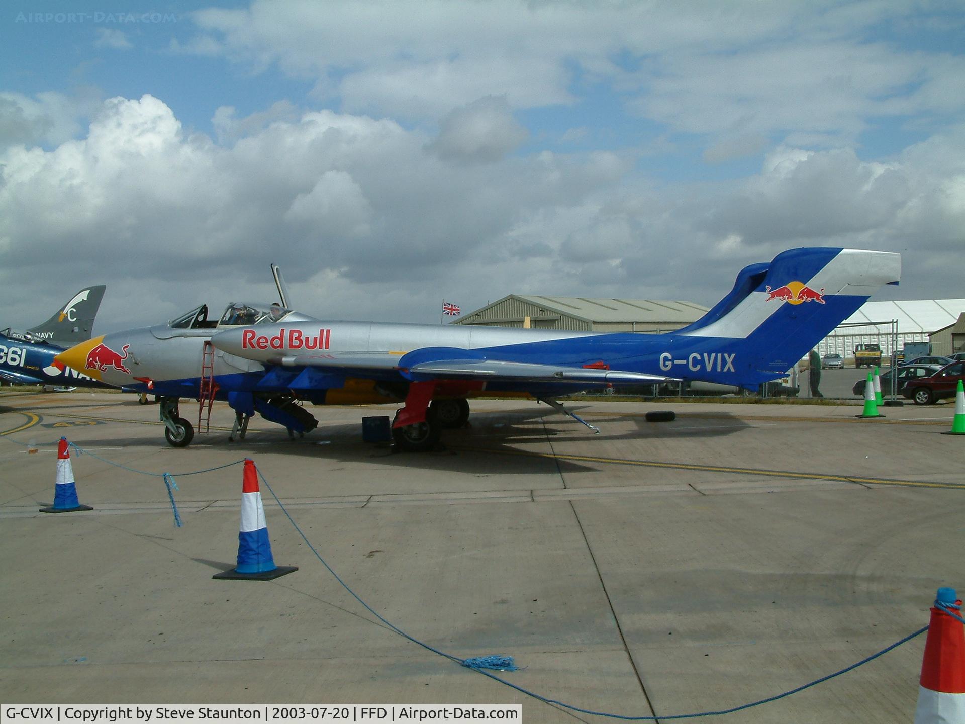 G-CVIX, 1963 De Havilland DH-110 Sea Vixen D.3 C/N 10132, Royal International Air Tattoo 2003