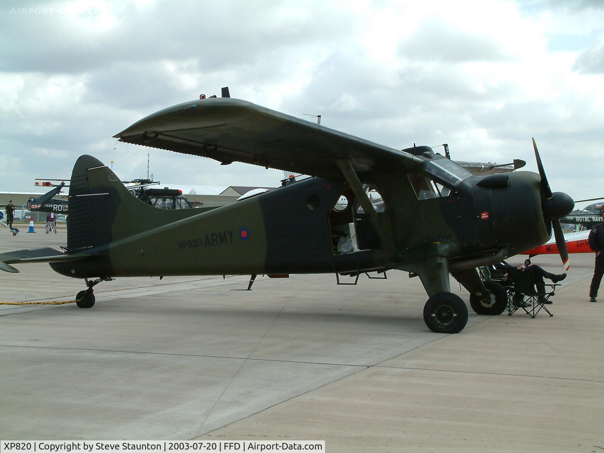 XP820, 1961 De Havilland Canada DHC-2 Beaver AL.1 C/N 1483, Royal International Air Tattoo 2003