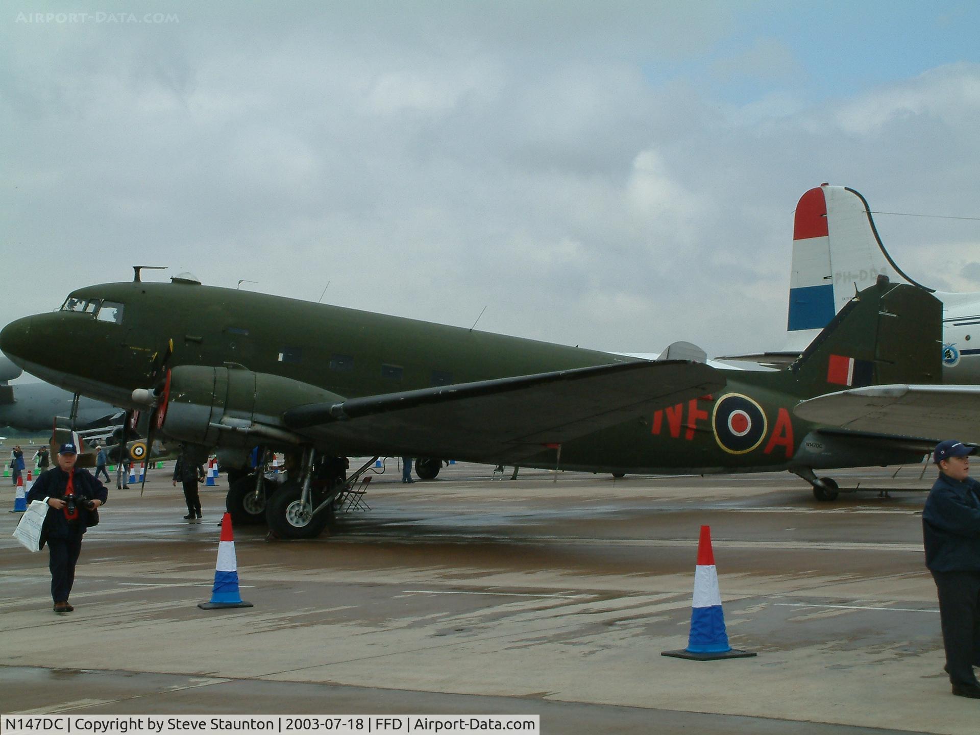 N147DC, 1943 Douglas C-47A-75-DL Skytrain C/N 19347, Royal International Air Tattoo 2003