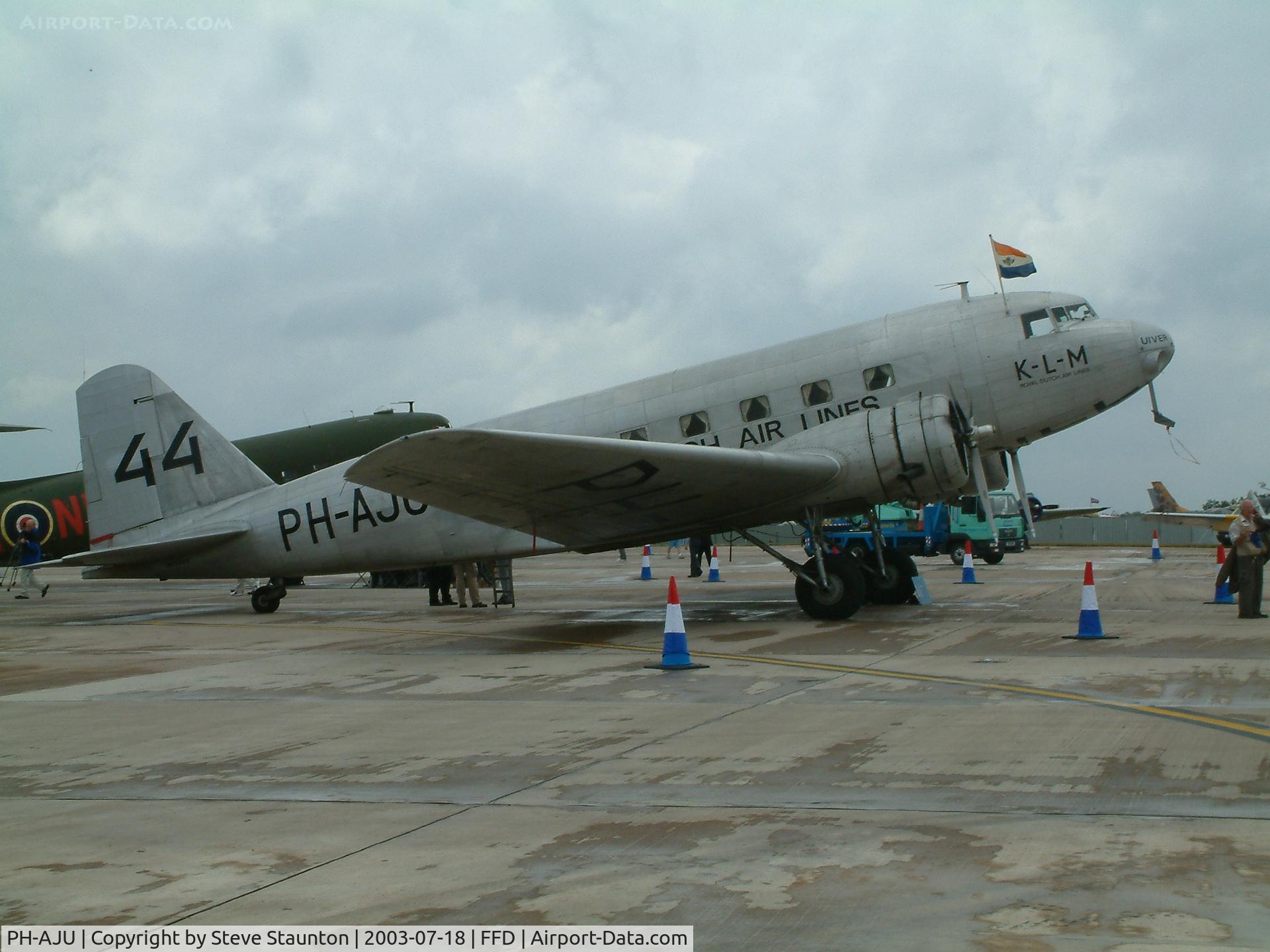 PH-AJU, 1934 Douglas DC-2-112 C/N 1286, Royal International Air Tattoo 2003