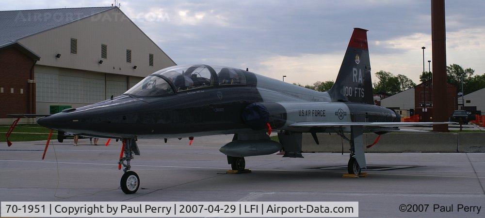 70-1951, 1970 Northrop T-38A Talon C/N T.6284, I dread to see the replacement of this sleek trainer