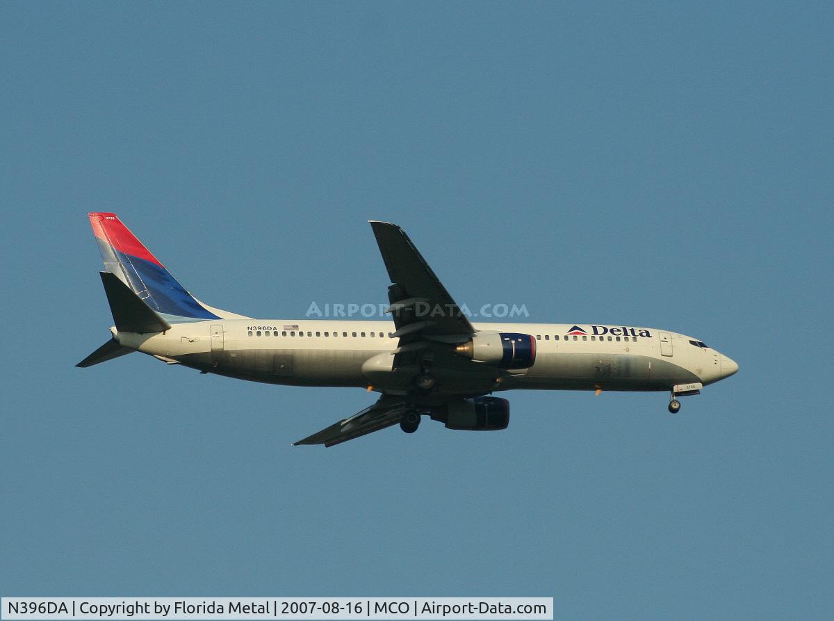 N396DA, 2000 Boeing 737-832 C/N 30378, Delta