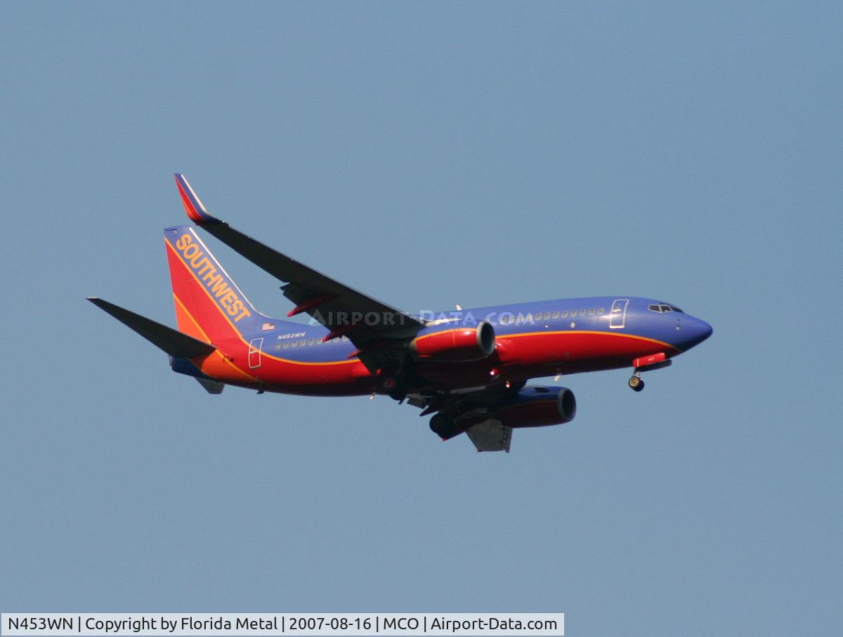 N453WN, 2004 Boeing 737-7H4 C/N 29847, Southwest