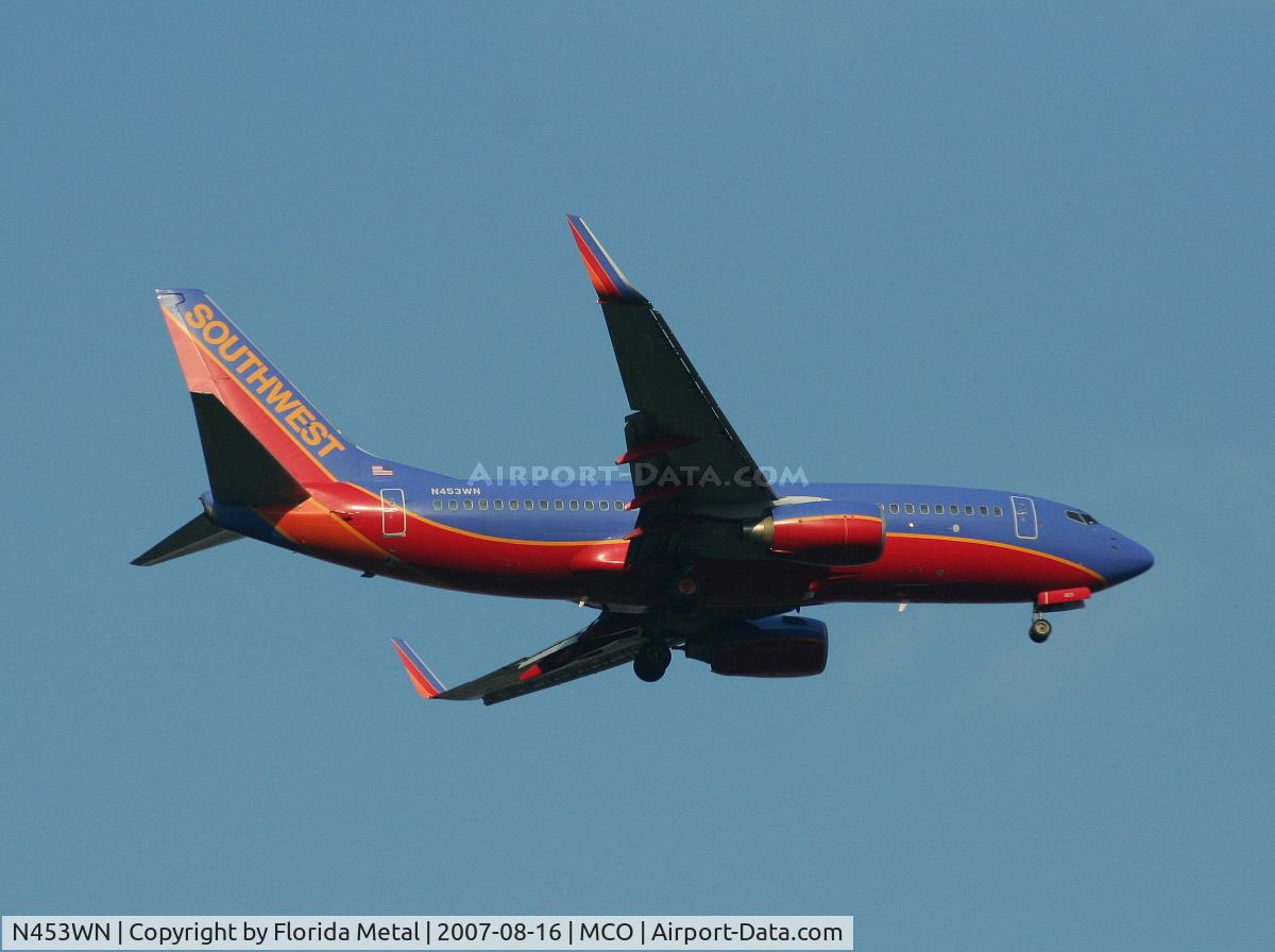 N453WN, 2004 Boeing 737-7H4 C/N 29847, Southwest