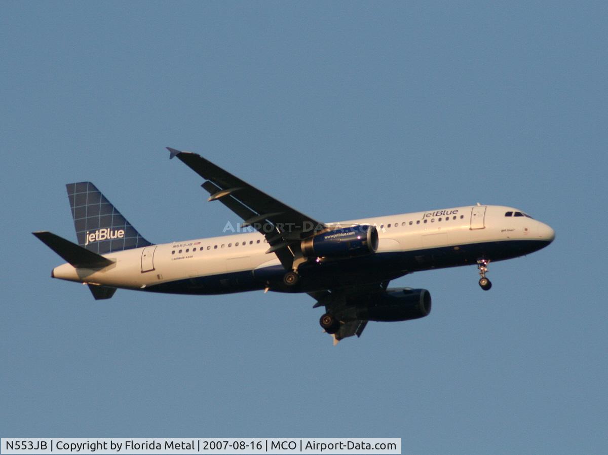 N553JB, 2002 Airbus A320-232 C/N 1896, Jet Blue