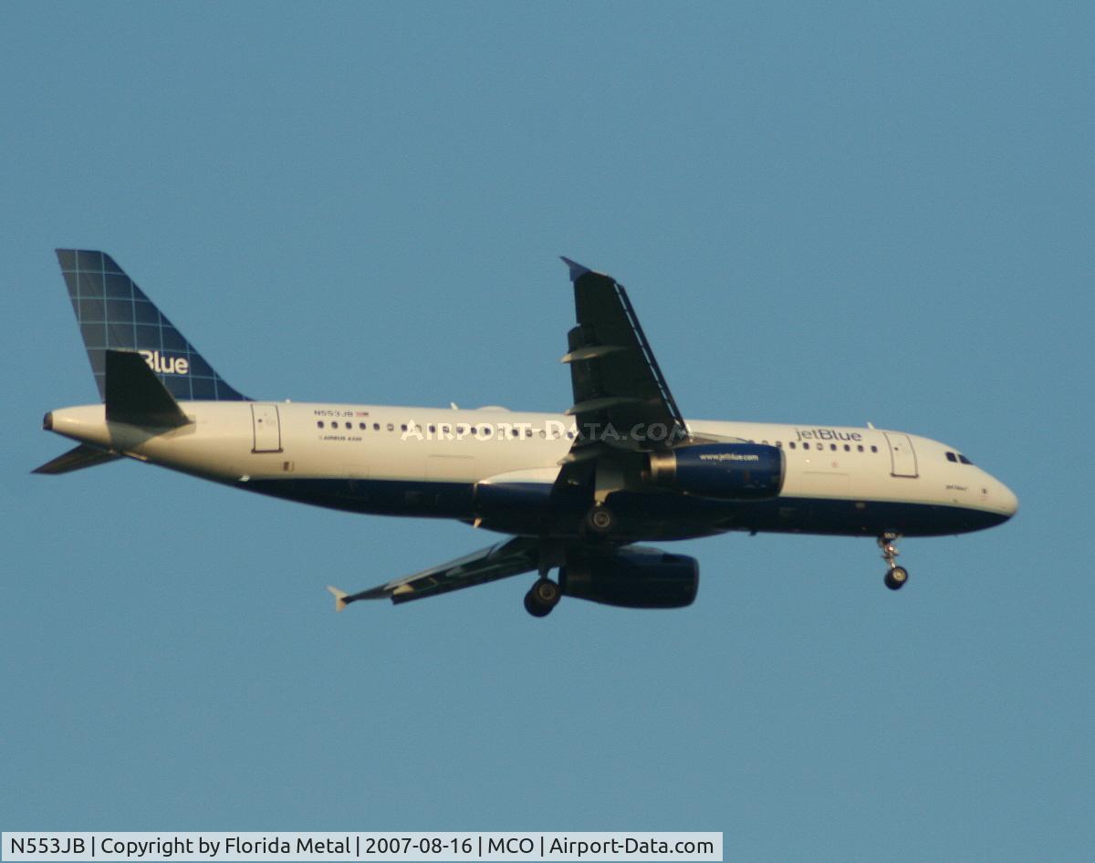N553JB, 2002 Airbus A320-232 C/N 1896, Jet Blue