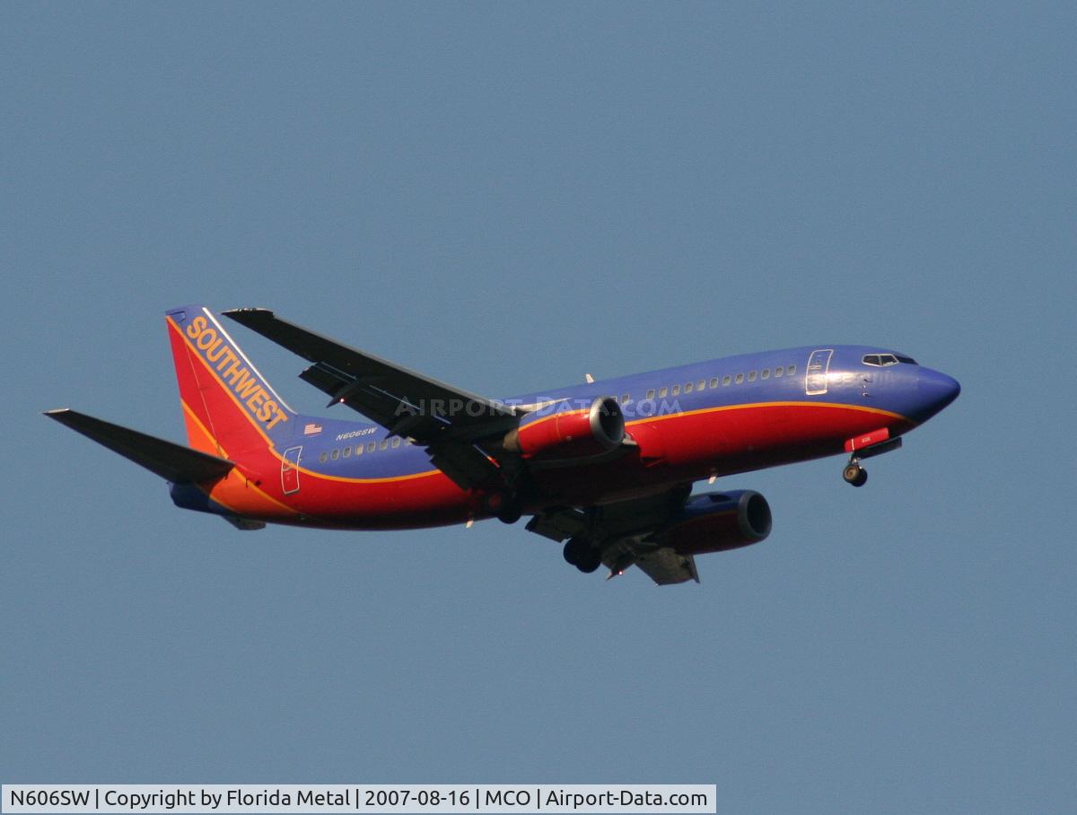 N606SW, 1995 Boeing 737-3H4 C/N 27926, Southwest