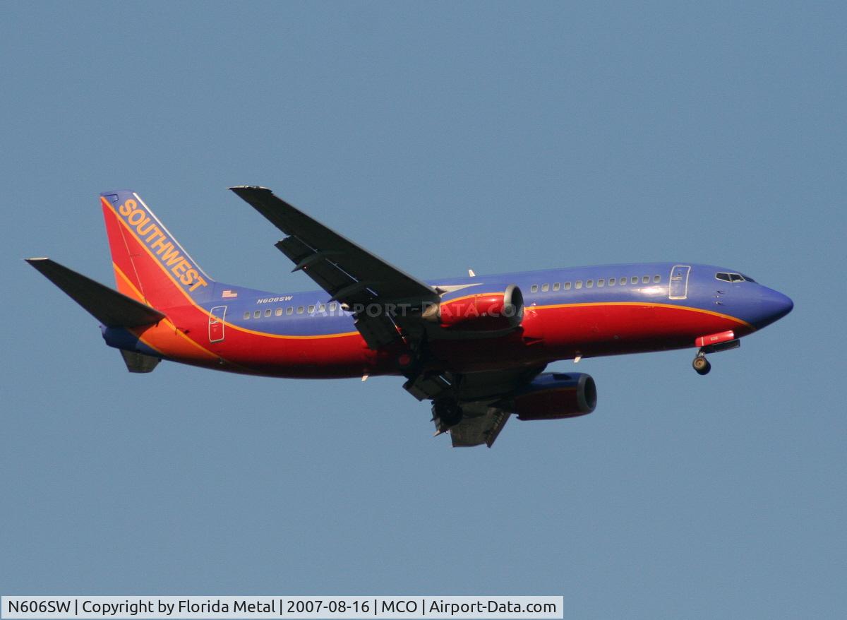 N606SW, 1995 Boeing 737-3H4 C/N 27926, Southwest