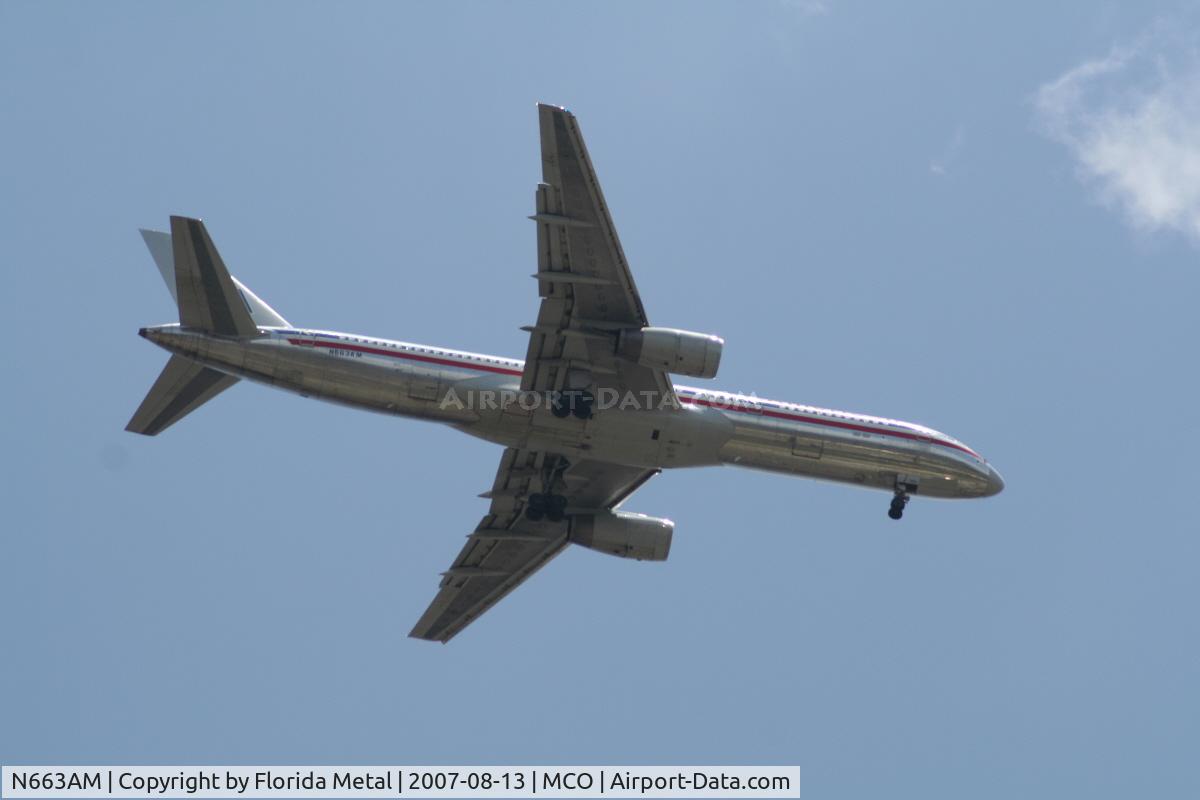 N663AM, 1992 Boeing 757-223 C/N 25297, AA