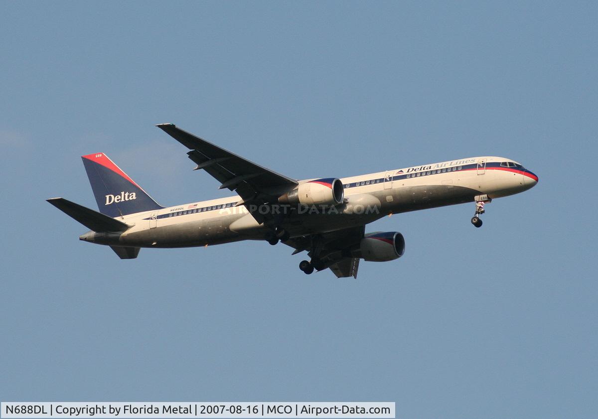 N688DL, 1998 Boeing 757-232 C/N 27587, Delta