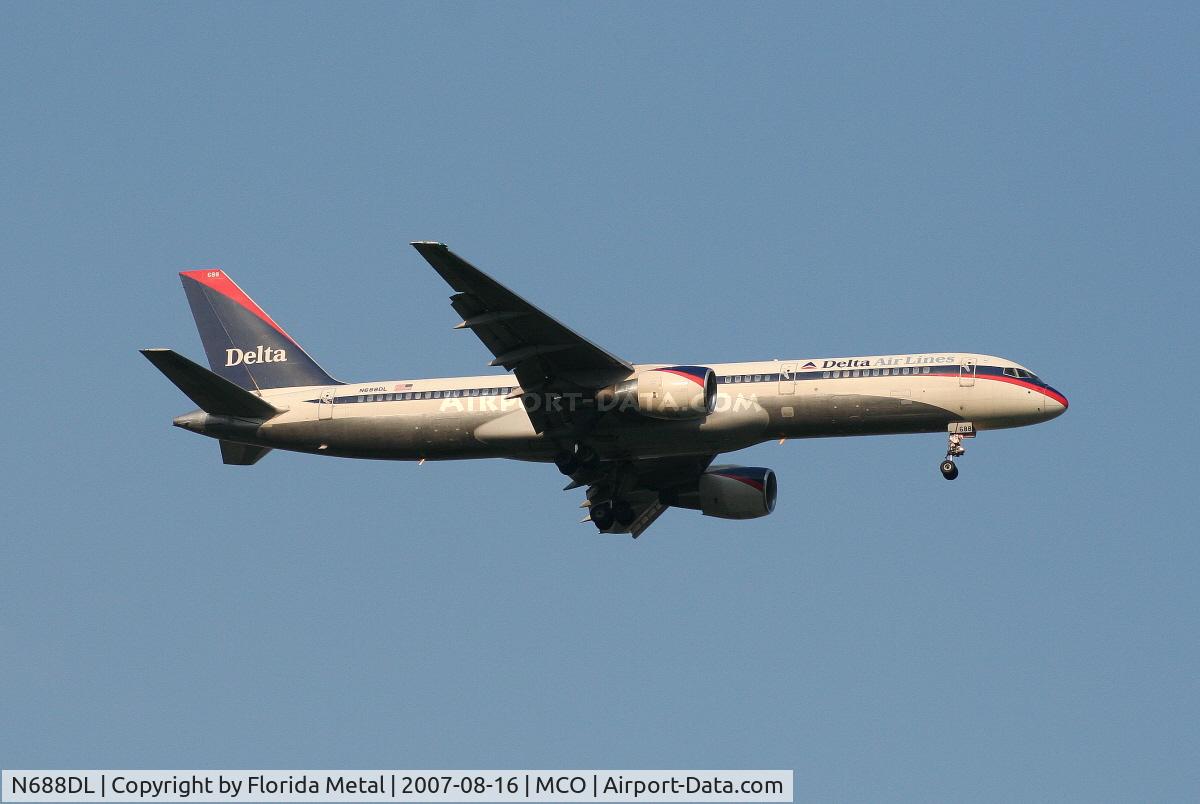 N688DL, 1998 Boeing 757-232 C/N 27587, Delta