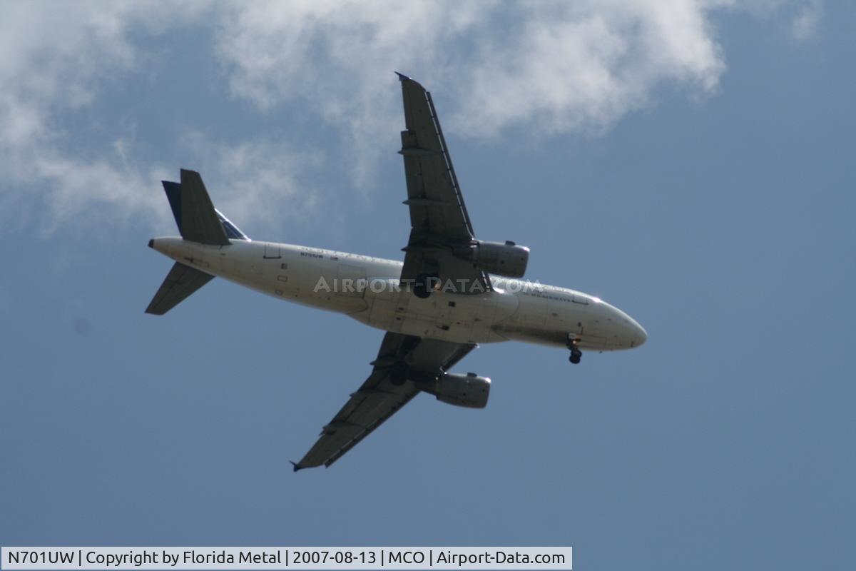 N701UW, 1998 Airbus A319-112 C/N 0890, US Airways