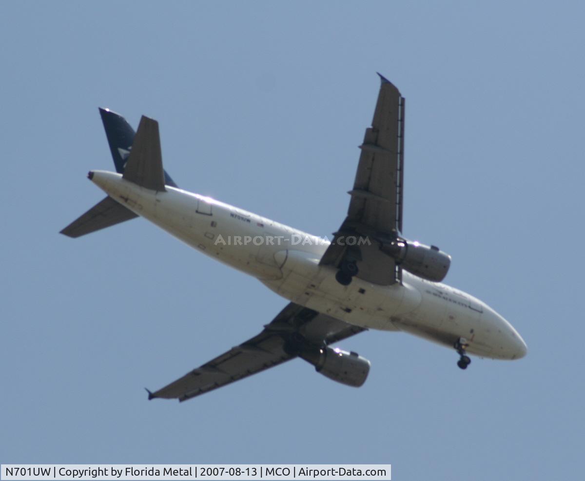 N701UW, 1998 Airbus A319-112 C/N 0890, US