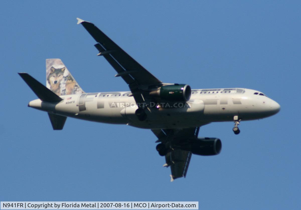 N941FR, 2005 Airbus A319-112 C/N 2483, Lobo
