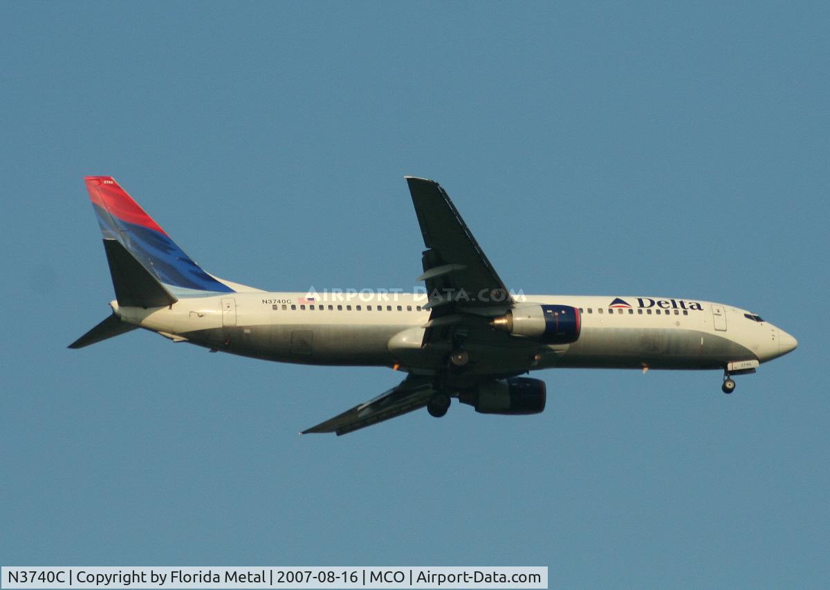 N3740C, 2000 Boeing 737-832 C/N 30800, Delta