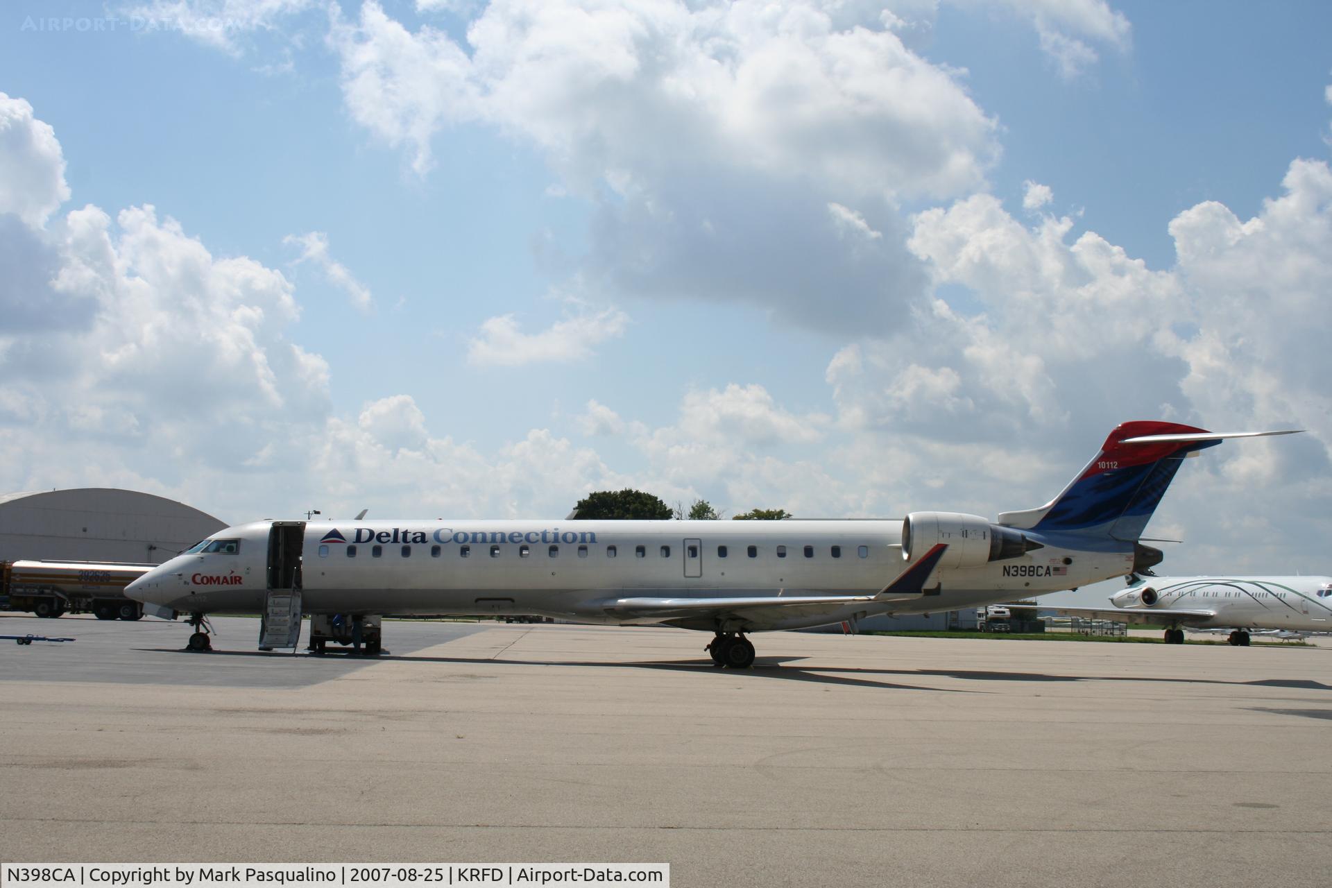 N398CA, 2003 Bombardier CRJ-700 (CL-600-2C10) Regional Jet C/N 10112, CL-600-2C10
