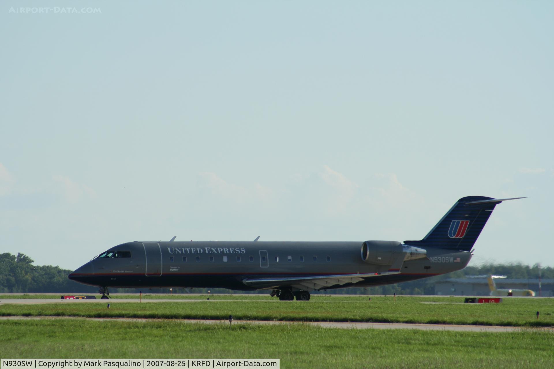 N930SW, 2002 Bombardier CRJ-200LR (CL-600-2B19) C/N 7713, CL-600-2B19