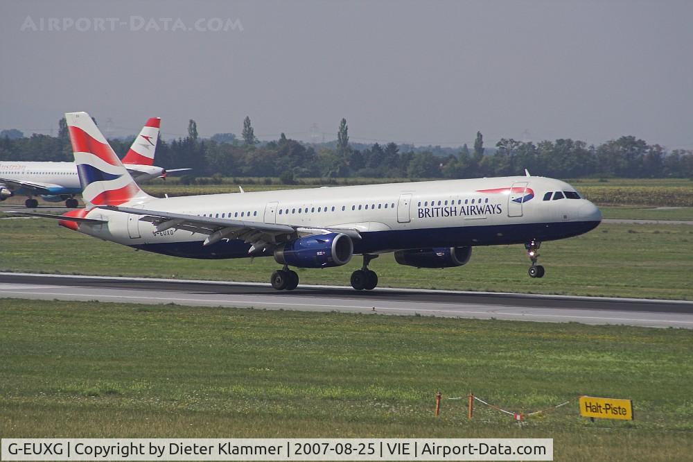 G-EUXG, 2004 Airbus A321-231 C/N 2351, BRITSH AIRWAYS  A321
