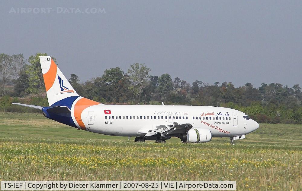 TS-IEF, 1994 Boeing 737-3Q8 C/N 26309, KARTAGO B737