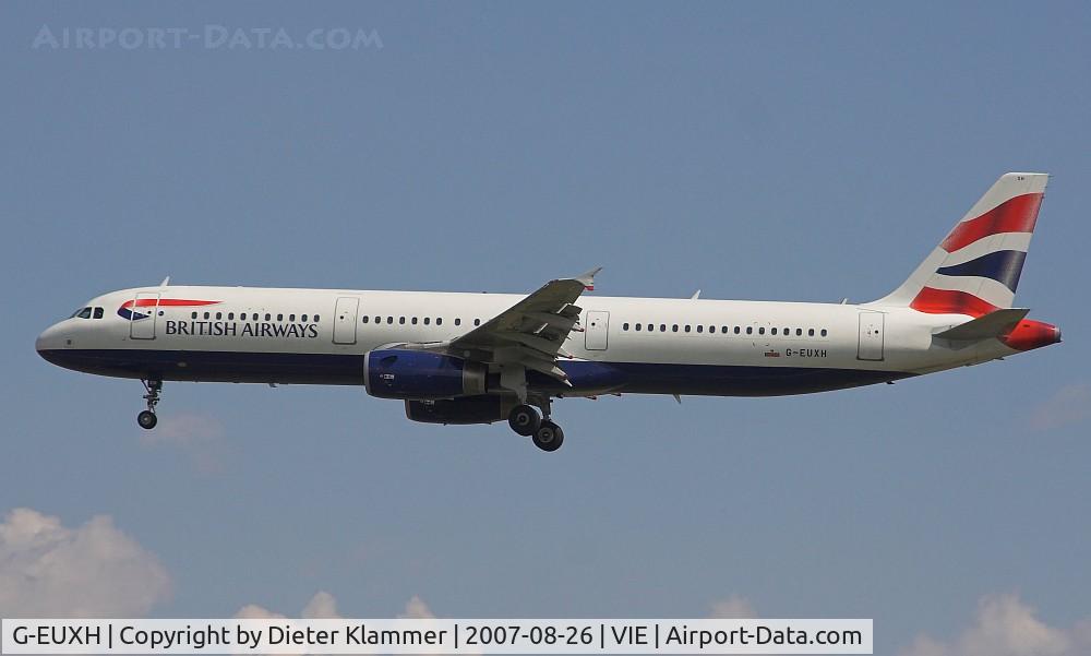 G-EUXH, 2004 Airbus A321-231 C/N 2363, BRITSH AIRWAYS  A321