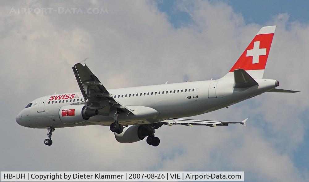 HB-IJH, 1996 Airbus A320-214 C/N 574, SWISS A320