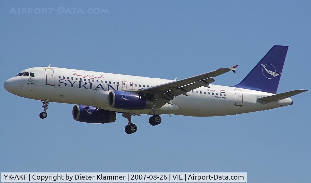 YK-AKF, 1999 Airbus A320-232 C/N 1117, SYRIAN  A320-232