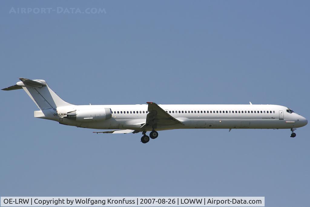 OE-LRW, 1989 McDonnell Douglas MD-83 (DC-9-83) C/N 49629, MapJet opf AtlasJet