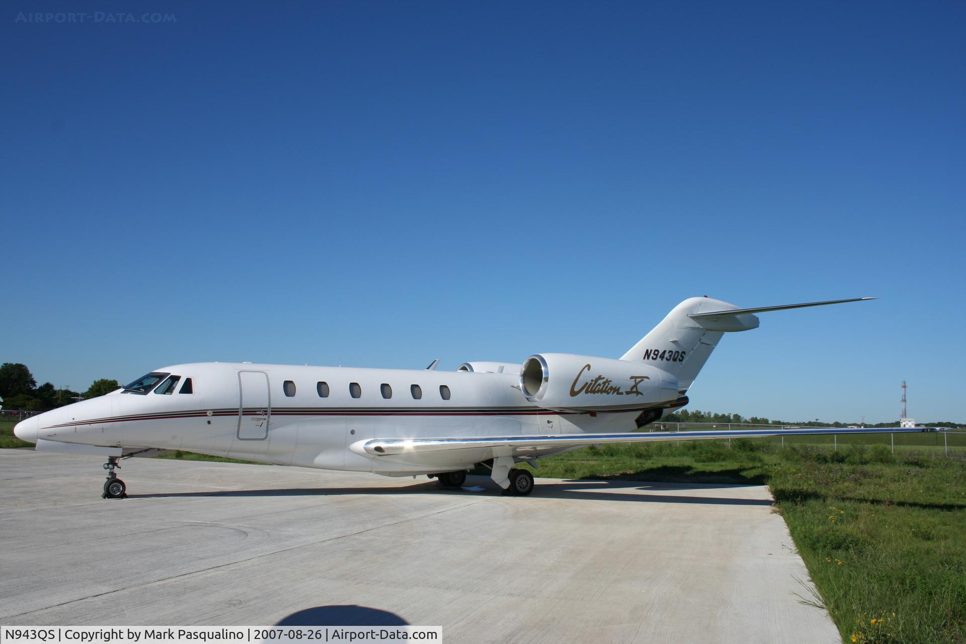 N943QS, 1998 Cessna 750 Citation X Citation X C/N 750-0043, Cessna 750