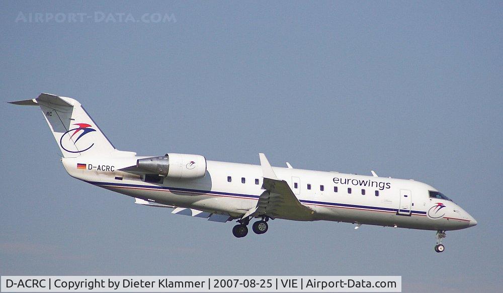 D-ACRC, 2001 Canadair CRJ-200ER (CL-600-2B19) C/N 7573, Eurowings CRJ-200ER