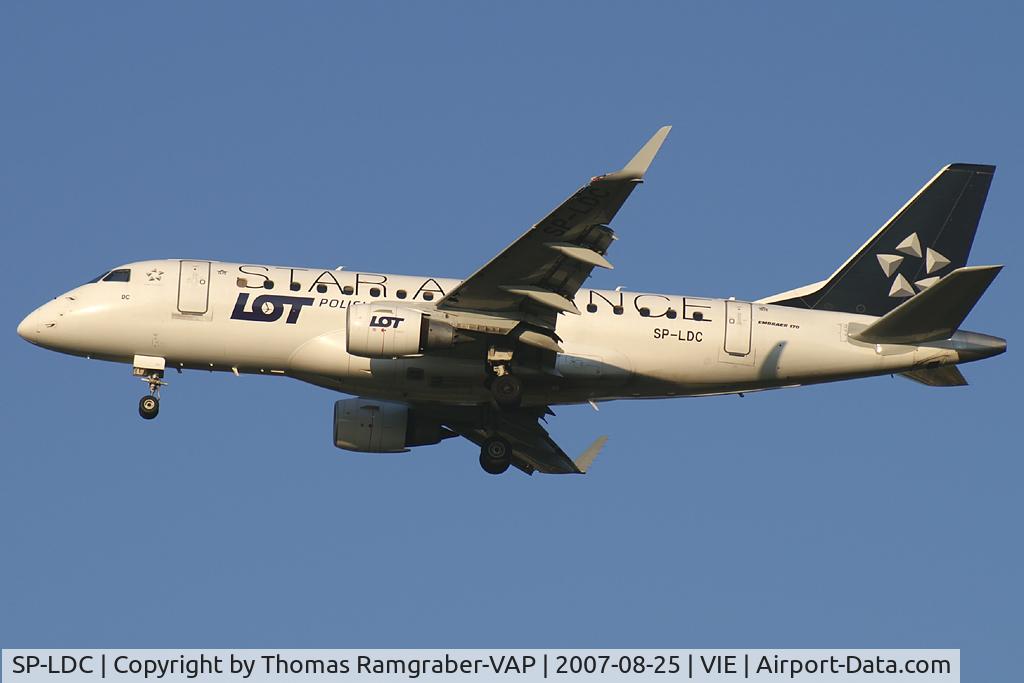 SP-LDC, 2004 Embraer 170ST (ERJ-170-100ST) C/N 17000025, LOT - Polish Airlines Embraer 170