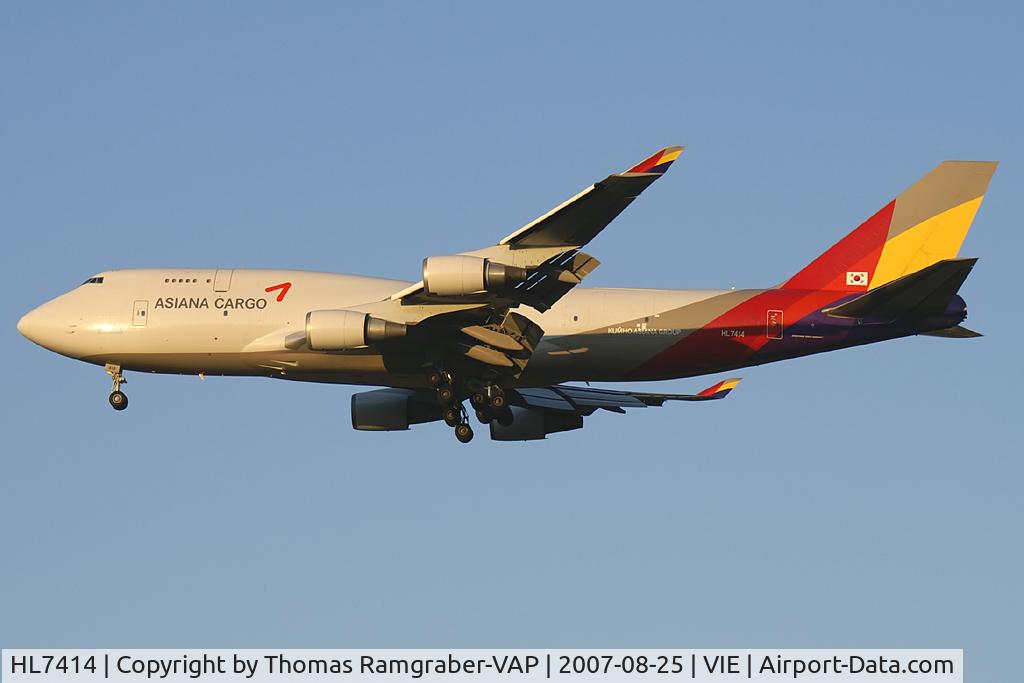 HL7414, 1991 Boeing 747-48EM(BDSF) C/N 25452, Asiana Airlines Boeing 747-400
