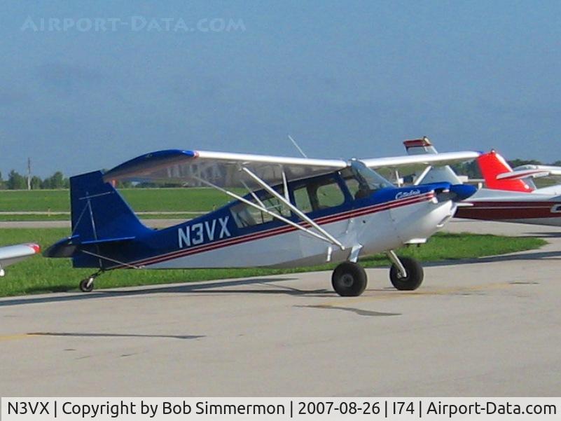 N3VX, 1968 Champion 7ECA Citabria C/N 631, On the ramp at Urbana, OH