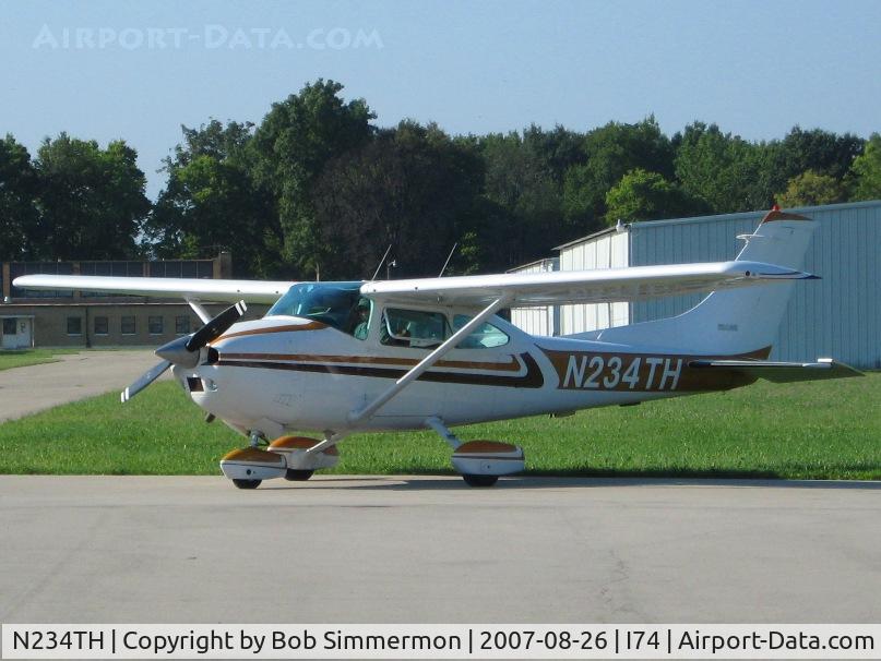 N234TH, 1978 Cessna 182Q Skylane C/N 18266386, On the ramp at Urbana, OH