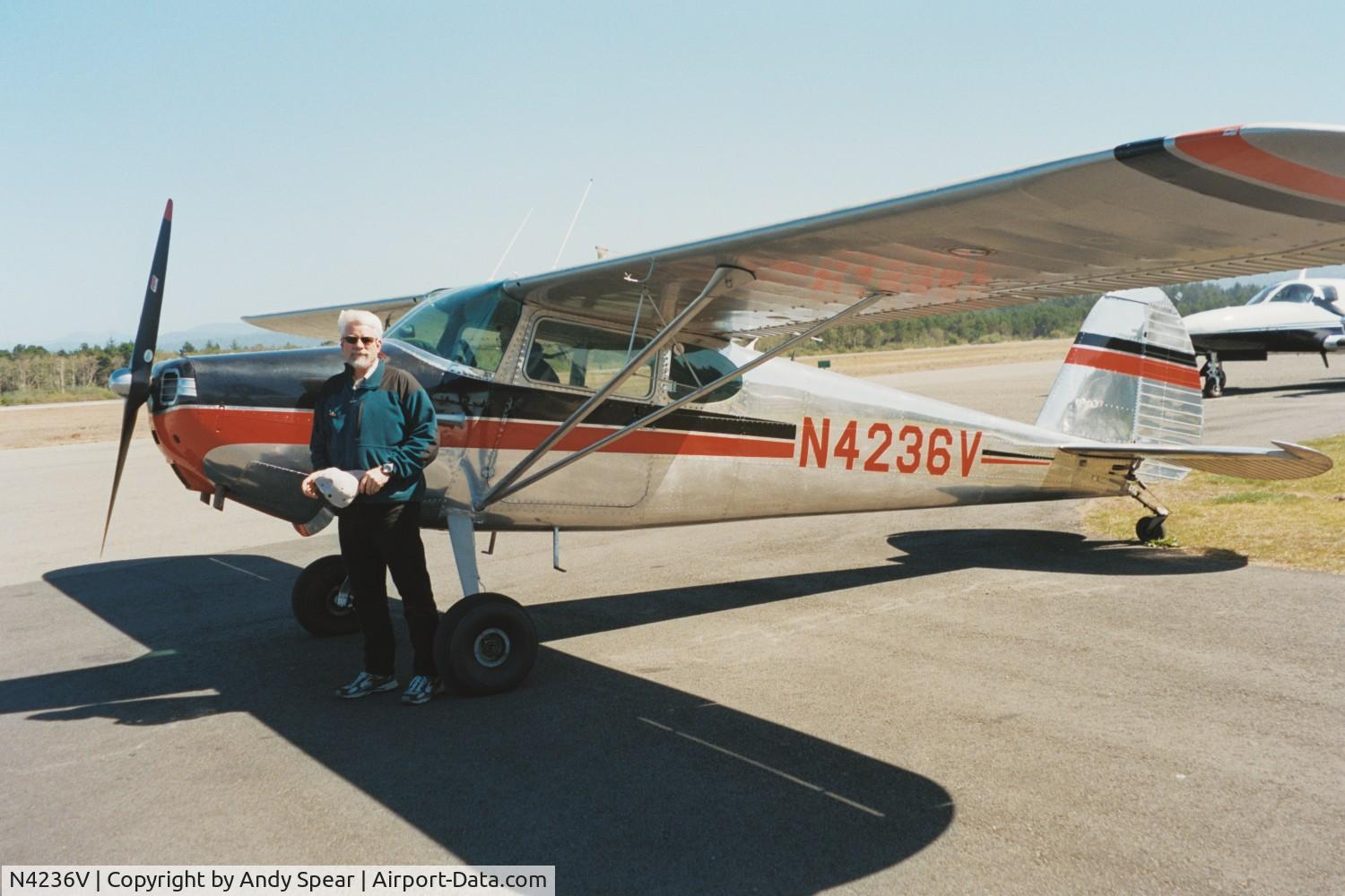 N4236V, 1948 Cessna 170 C/N 18592, Taken in 2003 Original paint scheme