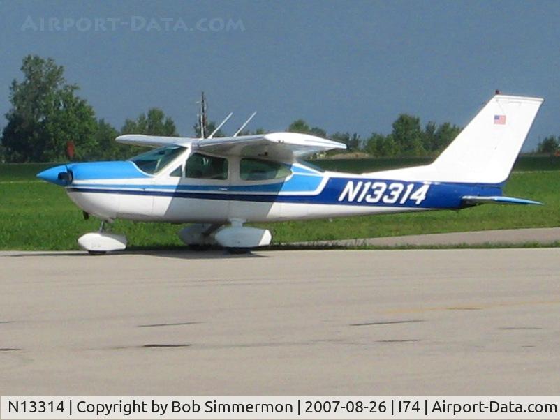 N13314, 1976 Cessna 177B Cardinal C/N 17702412, Gordon's ride at Urbana, OH