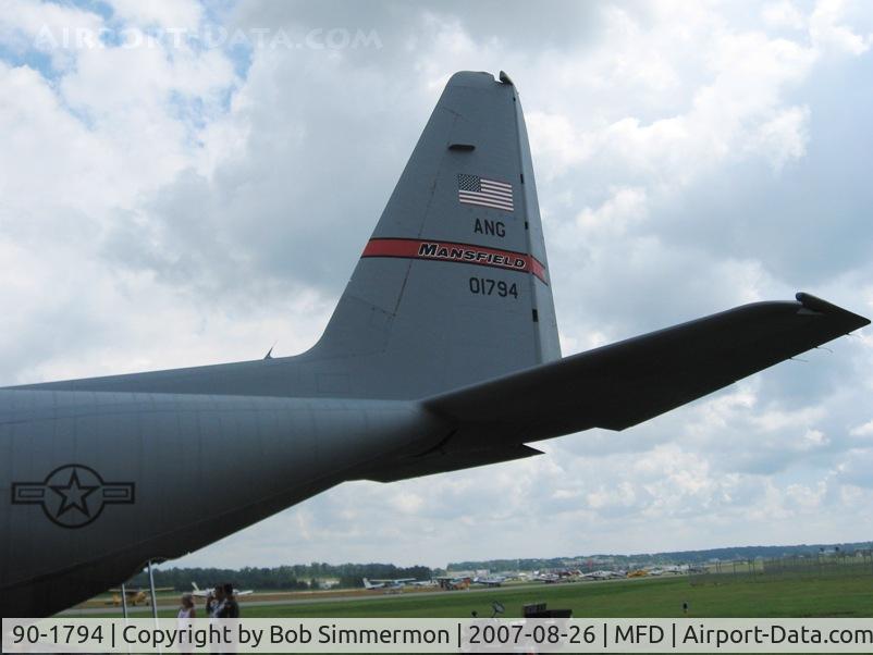 90-1794, 1990 Lockheed C-130H Hercules C/N 382-5247, (c/n 382-5247 C-130H Hercules) EAA Merfi at Mansfield, OH