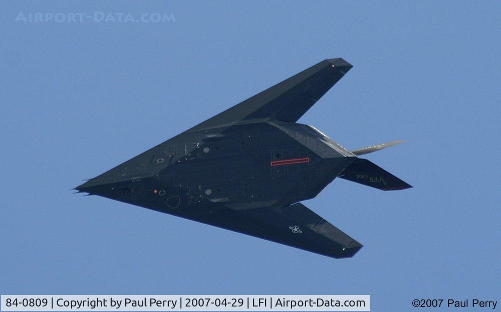 84-0809, 1983 Lockheed F-117A Nighthawk C/N A.4034, Look at that belly detail...so faceted