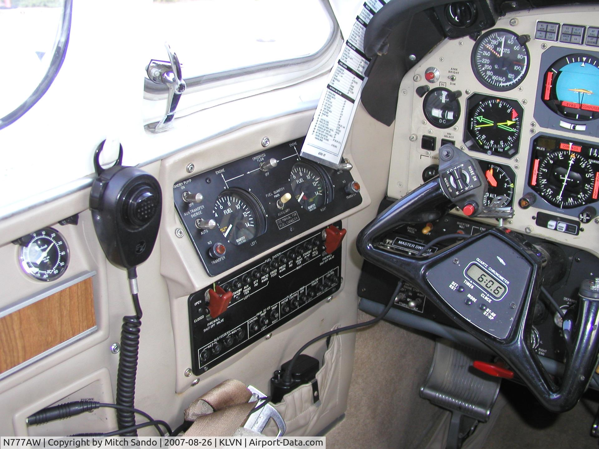 N777AW, 1979 Beech 200 C/N BB-536, Thanks to Advanced Wireless Communications for this picture.