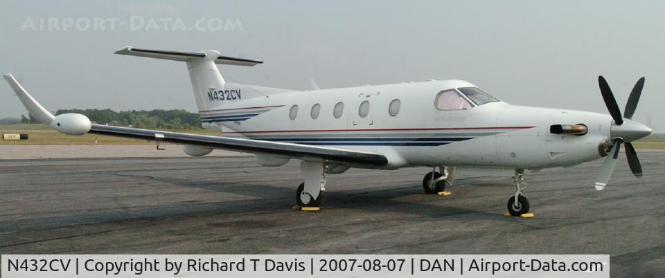 N432CV, 1995 Pilatus PC-12/45 C/N 119, 1995 Pilatus PC-12/45 in Danville Va.