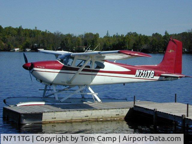 N711TG, 1957 Cessna 182A Skylane C/N 34304, N711TG  on floats