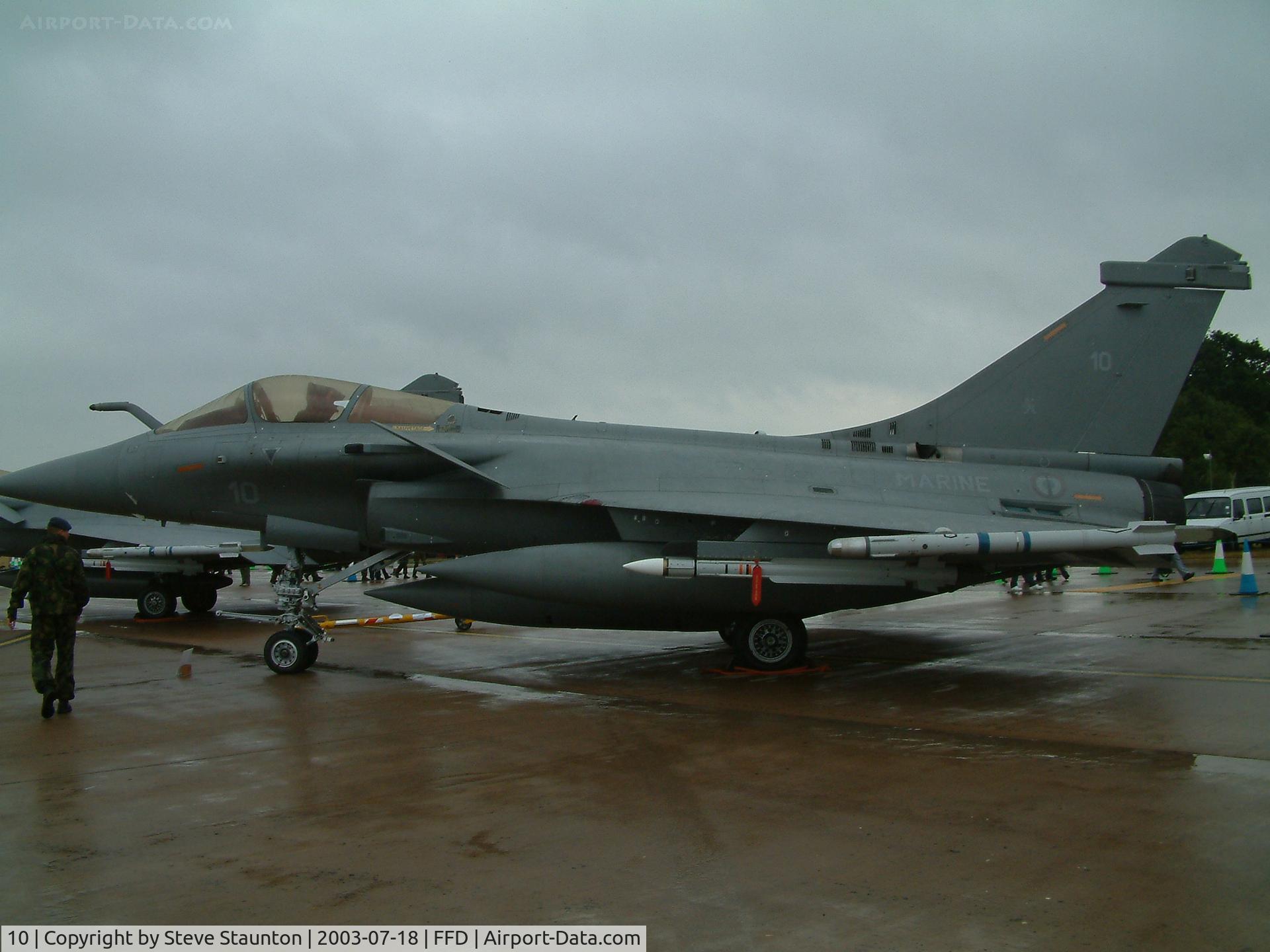 10, 2002 Dassault Rafale M C/N 10, Royal International Air Tattoo 2003