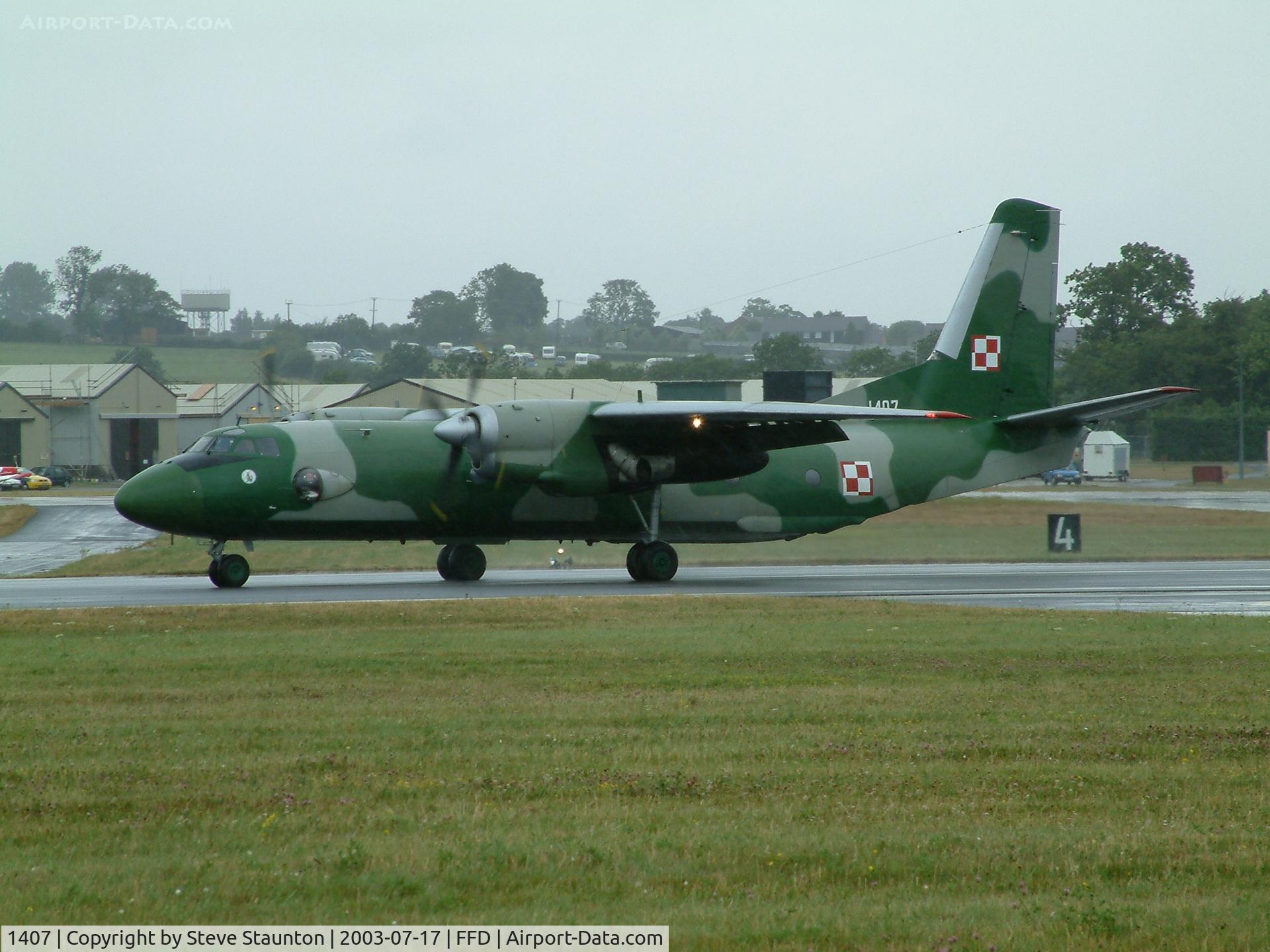 1407, Antonov An-26B C/N 1407, Royal International Air Tattoo 2003