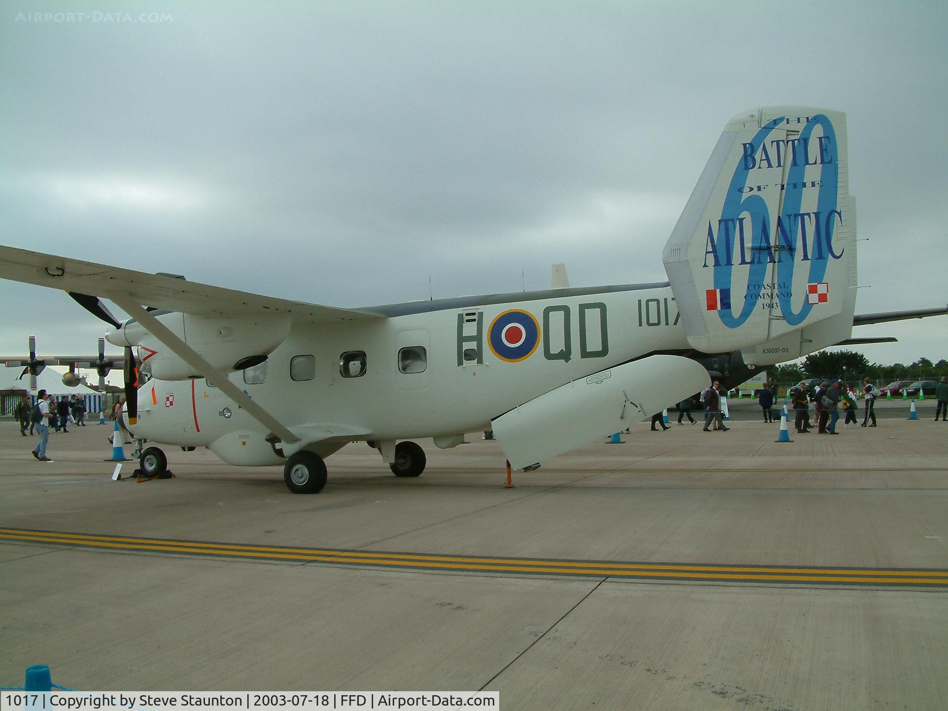 1017, PZL-Mielec M-28B1R Bryza 1R C/N AJG001-03, Royal International Air Tattoo 2003