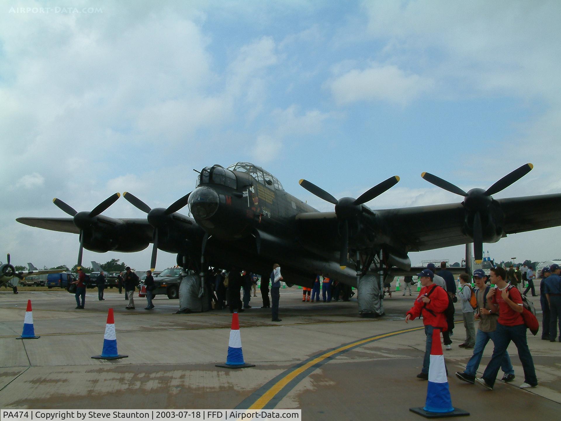 PA474, 1945 Avro 683 Lancaster B1 C/N VACH0052/D2973, Royal International Air Tattoo 2003
