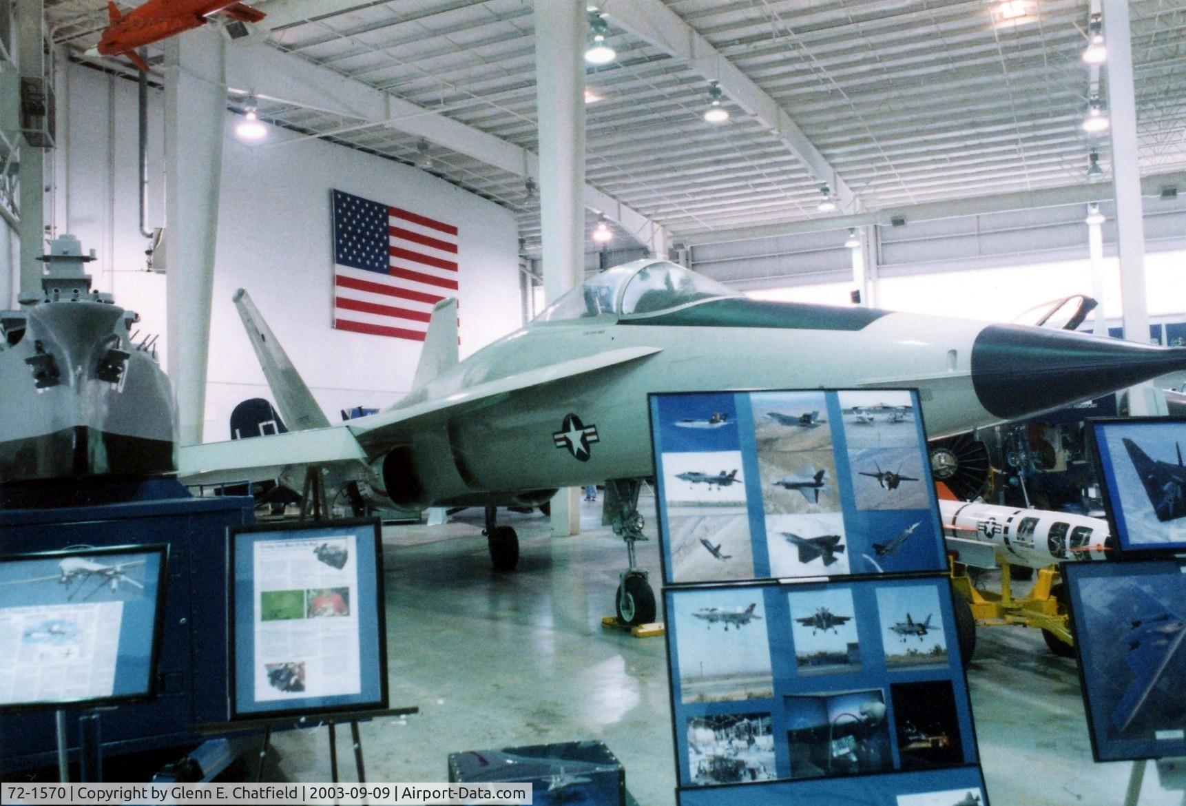 72-1570, 1973 Northrop YF-17A Cobra C/N C0002, YF-17A Cobra at the Battleship Alabama memorial