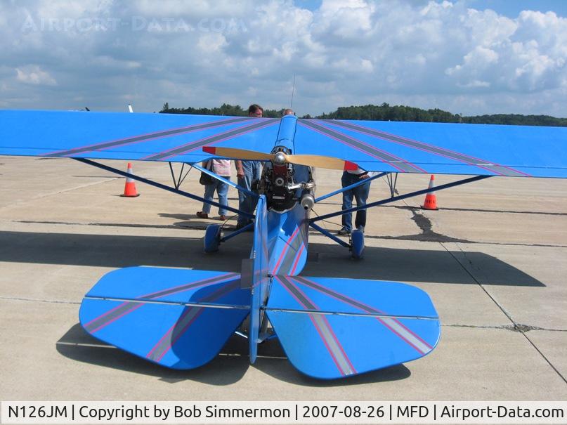 N126JM, 2002 Quad City Challenger II Clipwing Special C/N CH2-1101-CW-2145, EAA MERFI event at Mansfield, OH